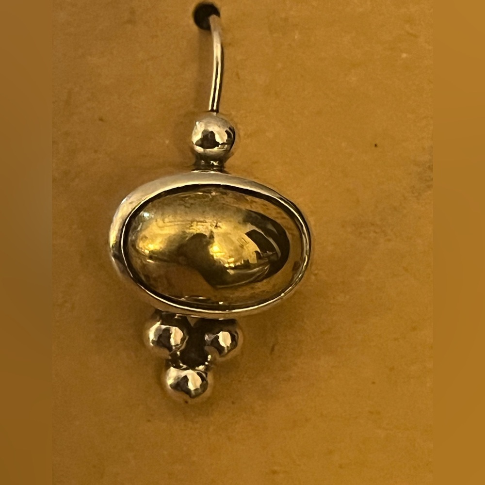 SINGLE EARRING ONLY Silpada Sterling and Brass Earring